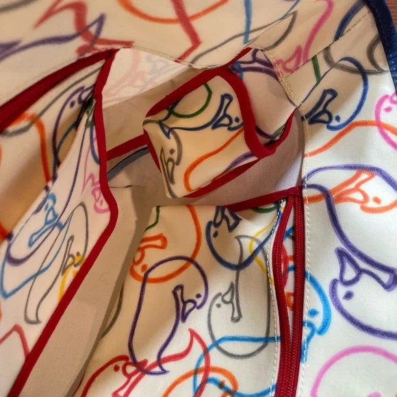 Dooney & Bourke Colorful Duck Print Tote - Picture 7 of 7